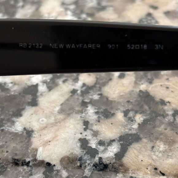Ray-Ban RB2132 “New Wayfarer” Style Sunglasses Black Classic Prescription - Picture 6 of 16